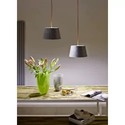 Lampa Wiszaca Z Szarego Filcu Moree Alice 30 Alice 50