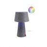 MOREE ALICE LED RGB table lamp felt with remote