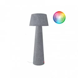 MOREE ALICE XL LED RGB lampa podłogowa z filcu z pilotem