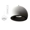 BPM ORACLE 8099.02 LED 16W white, black pendant lamp