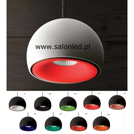 BPM ORACLE 8099.02 LED 16W white, black pendant lamp