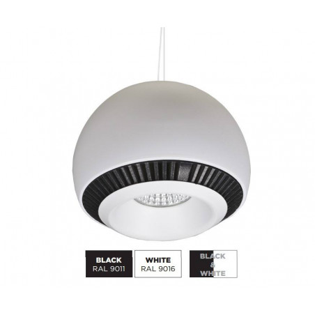 BPM KOL ORACLE 8099.01 biała, czarna, czarno-biała lampa wisząca LED