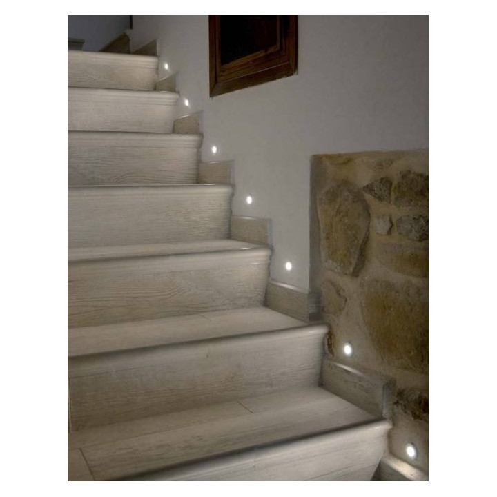 Lampka schodowa BPM ADIMA 8104 biała
