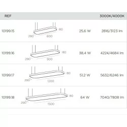 BPM ALTAIR S-light 10199 pendant LED lamp