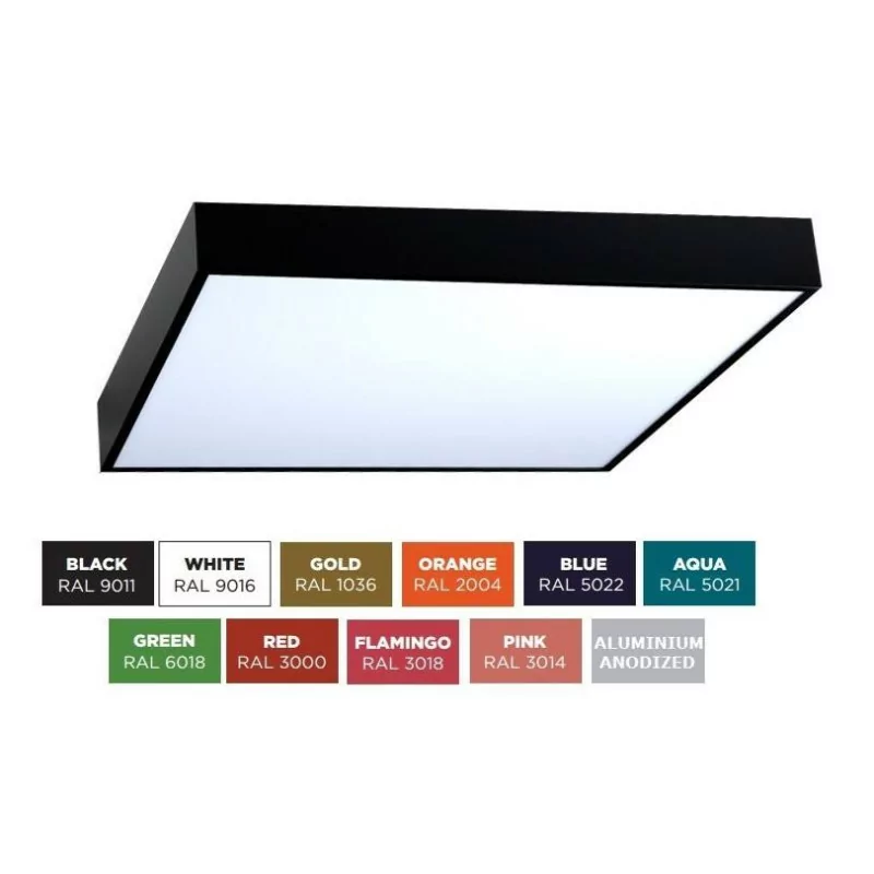 BPM ALABAMA S-light SQUARE 10194 surface LED lamp