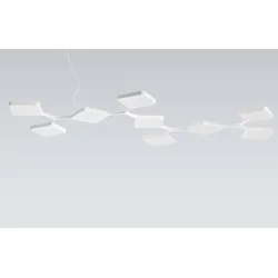 STILNOVO QUAD P9 8110, 8111 pendant lamp LED 91W white, black 3000K