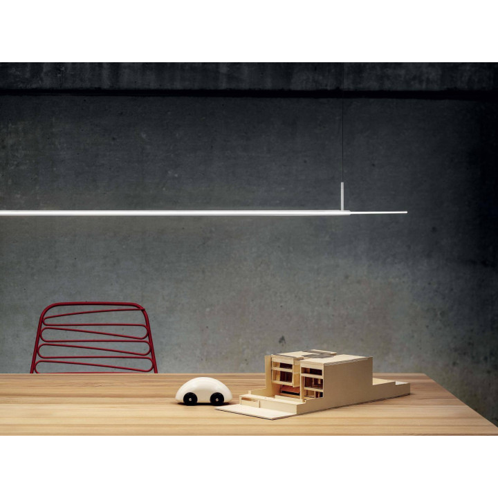 Pendant LED lamp STILNOVO Opti-Line 8037, 8038, 8490, 8491 white, alu