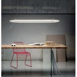 STILNOVO Opti-Line 8037, 8038, 8490, 8491 biała, alu 129cm LED 47W