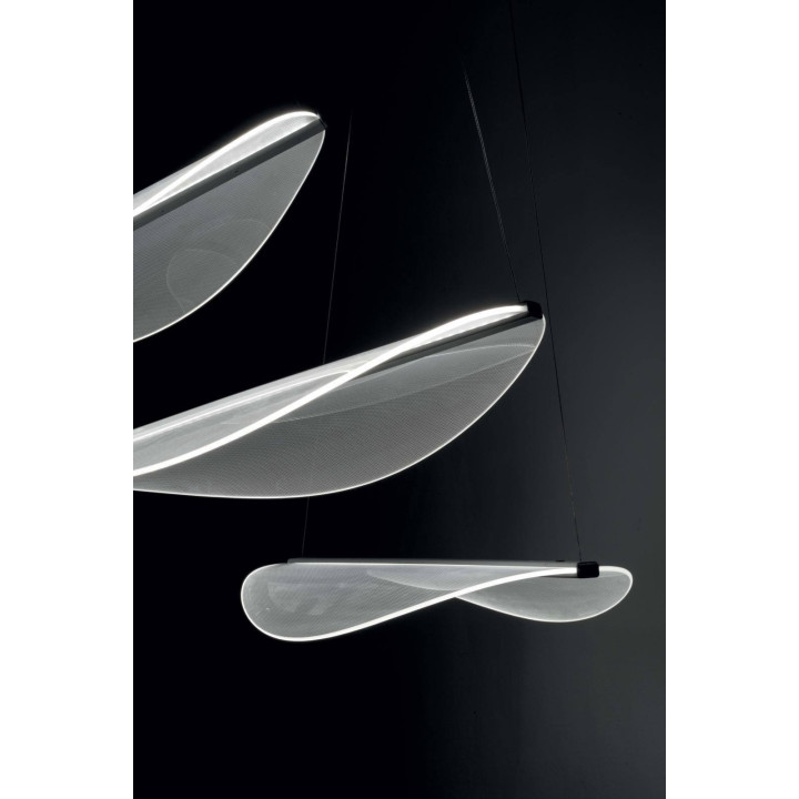STILNOVO DIPHY 8168 biała lampa wisząca PMMA LED 54W 2700K/3000K DALI