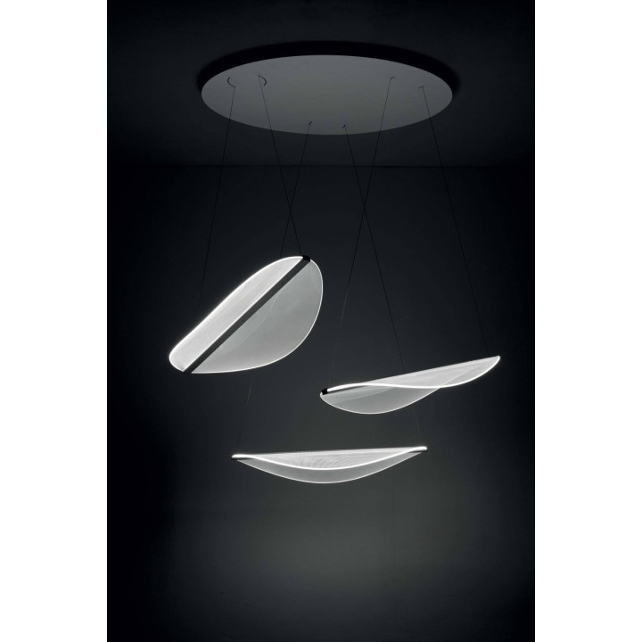 STILNOVO DIPHY 8168 biała lampa wisząca PMMA LED 54W 2700K/3000K DALI