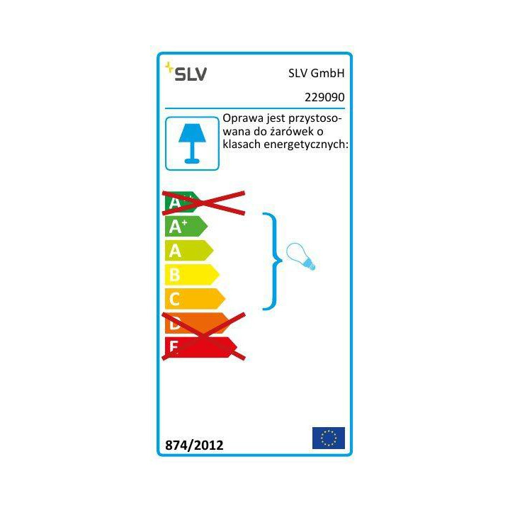 SLV Nautilus MR16 229090 stal nierdzewna 12V