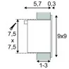 SLV Oprawa ścienna Frame Basic LED 113260, 113262, 111260, 111262