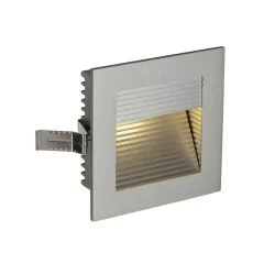 SPOTLINE Oprawa ścienna Frame Curve LED srebrno-szara 111290, 111292