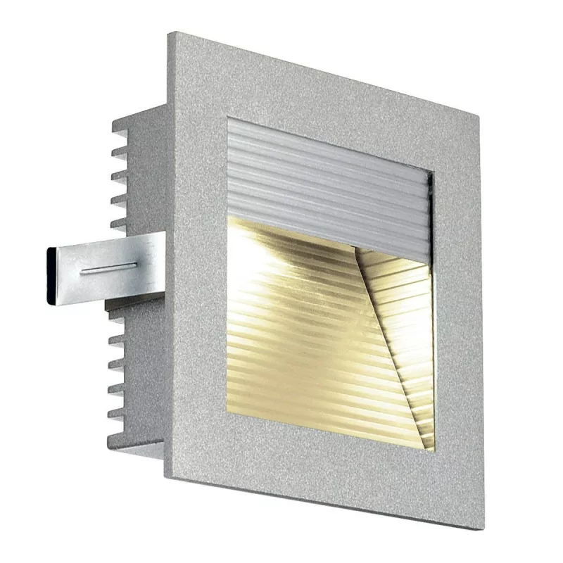 SPOTLINE Oprawa ścienna Frame Curve LED srebrno-szara 111290, 111292