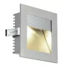 SPOTLINE Oprawa ścienna Frame Curve LED srebrno-szara 111290, 111292