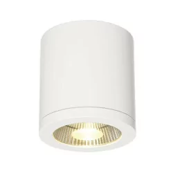 Dome LED Ceiling lamp, white LED, 6x1W, silver 147332