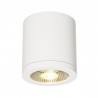 Dome LED Ceiling lamp, white LED, 6x1W, silver 147332