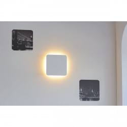SLV Plastra Square 148019 plaster wall LED light