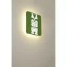 SLV Plastra Square 148019 plaster wall LED light