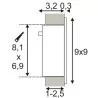 SLV Frame Curve LED biała 113290, 113292