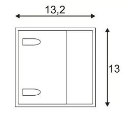 SPOTLINE Logs Wall 232101, 232104, 232105 kinkiet IP44