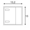 SLV Logs Wall 232101, 232104, 232105 LED light IP44