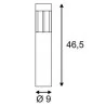 SLV Slots 45/65 LED 231815, 231817, 231455, 231457