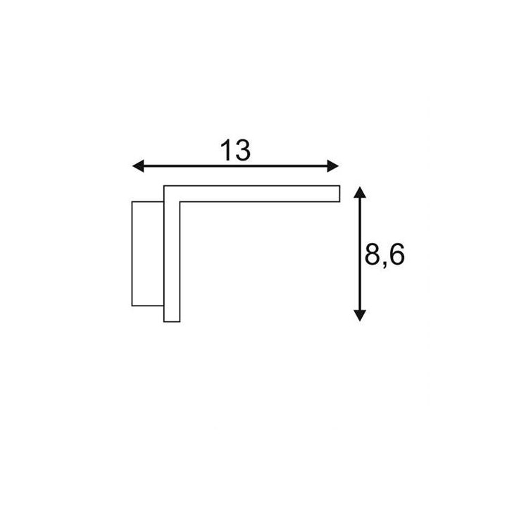 SLV ANGOLUX wall 231351, 231355 white, anthracite