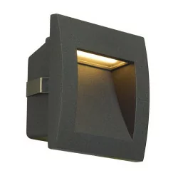 SPOTLINE Downunder Out Led S szara, antracyt, biała