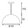 SLV FORCHINI M PD-1, PD-2 40cm, 50cm