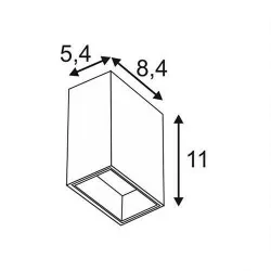 SLV BIG QUAD 232451, 232455 white, anthracite