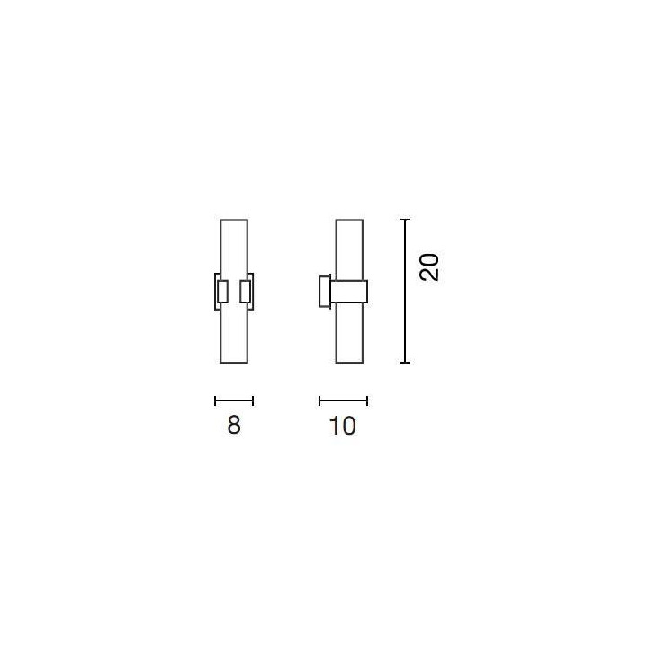 SLV DENA 1 147519 wall light