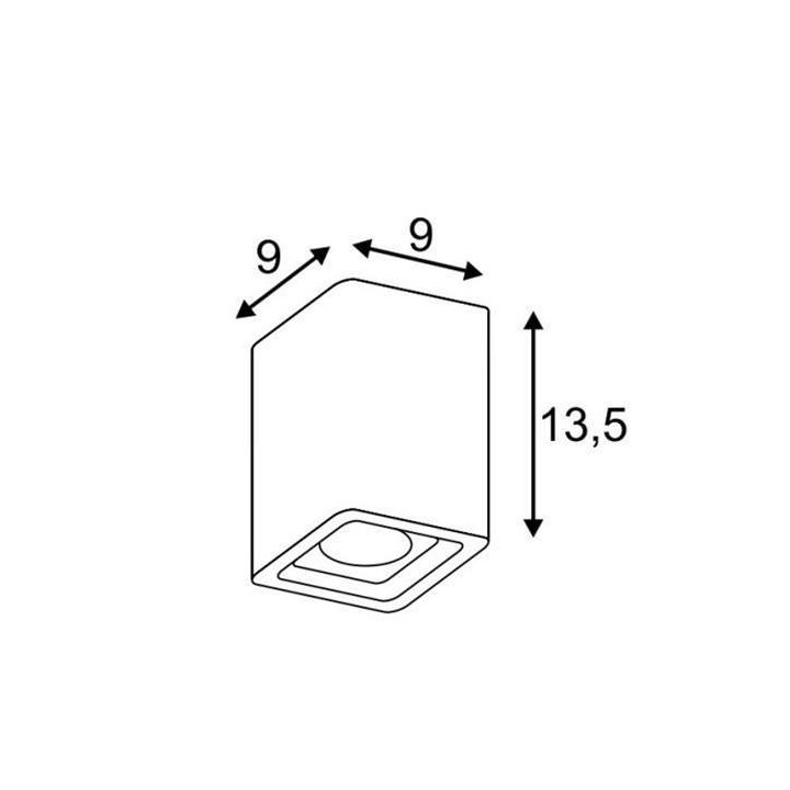 SLV PLASTRA CL-1 148004 gipsowa lampa
