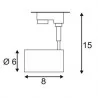 SLV BIMA 1 152240, 152241, 152242 track light 230V