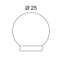 SLV ROTOBALL FLOOR 25, 40, 50 227219, 227220, 227221