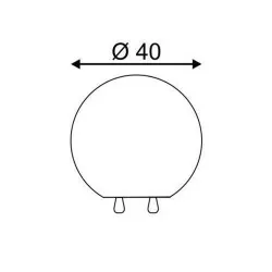 SLV ROTOBALL FLOOR 25, 40, 50 227219, 227220, 227221