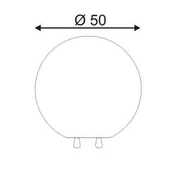 SLV ROTOBALL FLOOR 25, 40, 50 227219, 227220, 227221