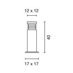 SLV ARROCK GRANITE 40/70 231410, 231411 lampa z granitu