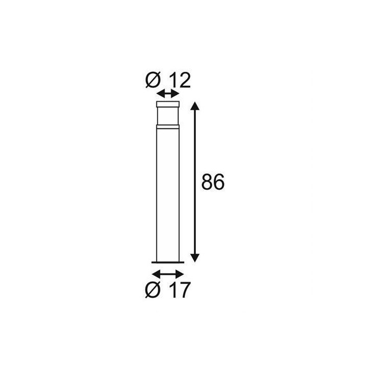 Outdoor lamp SLV Slots 300 anthracite 231455