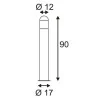 SLV C-POL 231475 lampa stojąca zewnętrzna antracyt