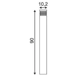 SLV VAP SLIM 30/60/90 230063, 230066, 230069 stal nierdzewna