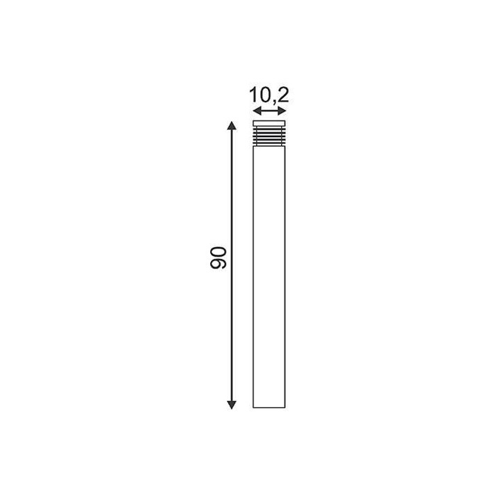SLV VAP SLIM 30/60/90 230063, 230066, 230069 stainless steel
