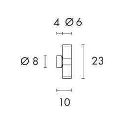 SLV ASTINA OUT exterior wall light IP44 23cm