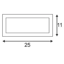 SLV BOX-L 232491, 232495, 232497 kinkiet IP44