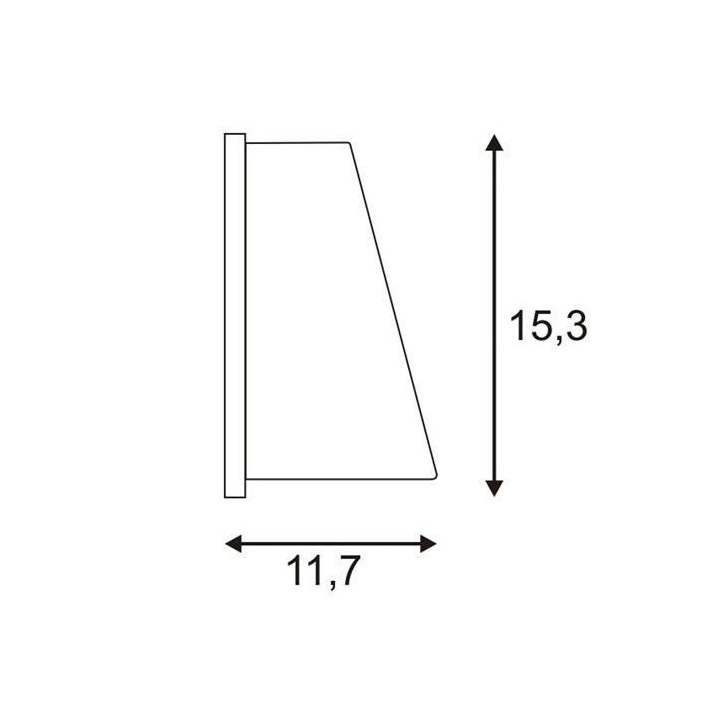 SLV WALLYX GU10 227195 IP44