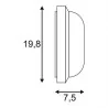 SLV TERANG 200 229931/5 lampa LED 11W IP44