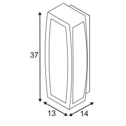 SLV MERIDIAN BOX 230044, 230045 grey, anthracite