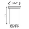 SLV DASAR EXACT 116 228434 230V stainless steel 316