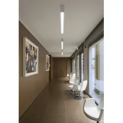 LINEA LIGHT BOX 8259 biała, podłużna lampa natynkowa 97cm LED 20W