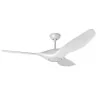 Ceiling fan FANTASIA AERO white pearl LED lighting